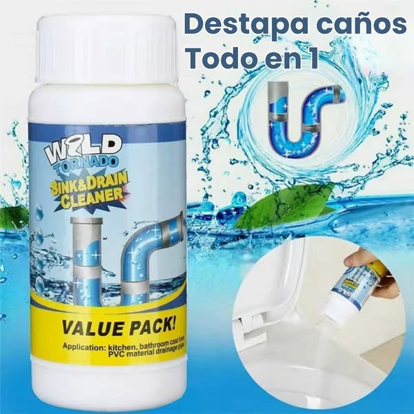 🚿 Wild Tornado – Solución rápida para tu baño y cocina💥