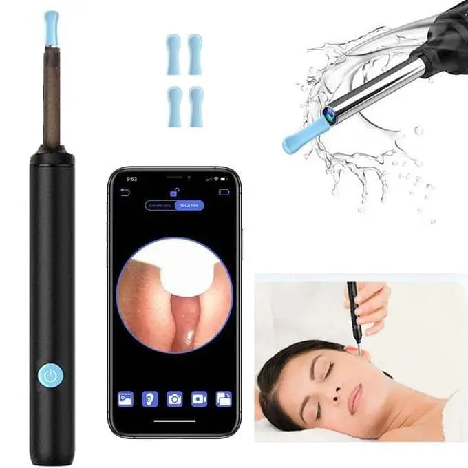 Limpiador de oídos inteligente con cámara