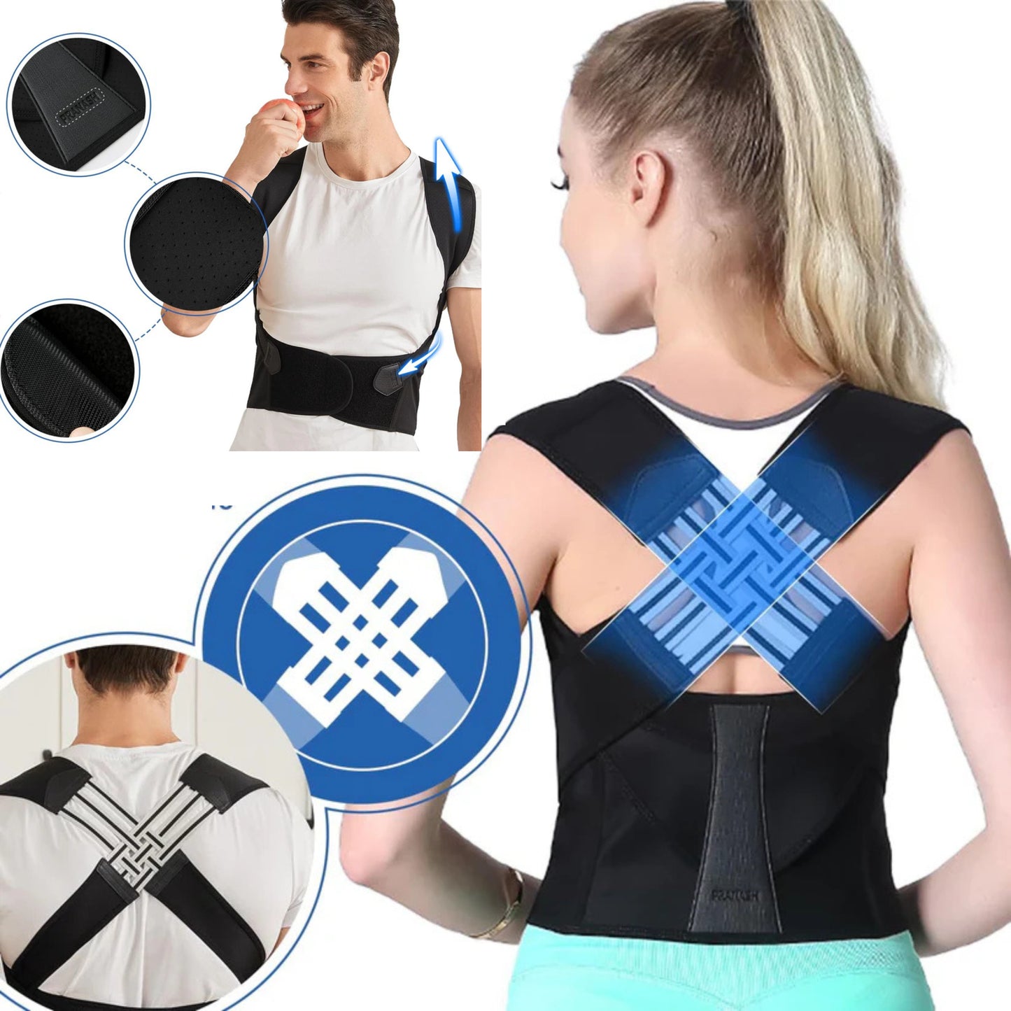 🔥 Cinturón Inteligente – Decile adiós al dolor de espalda 💯