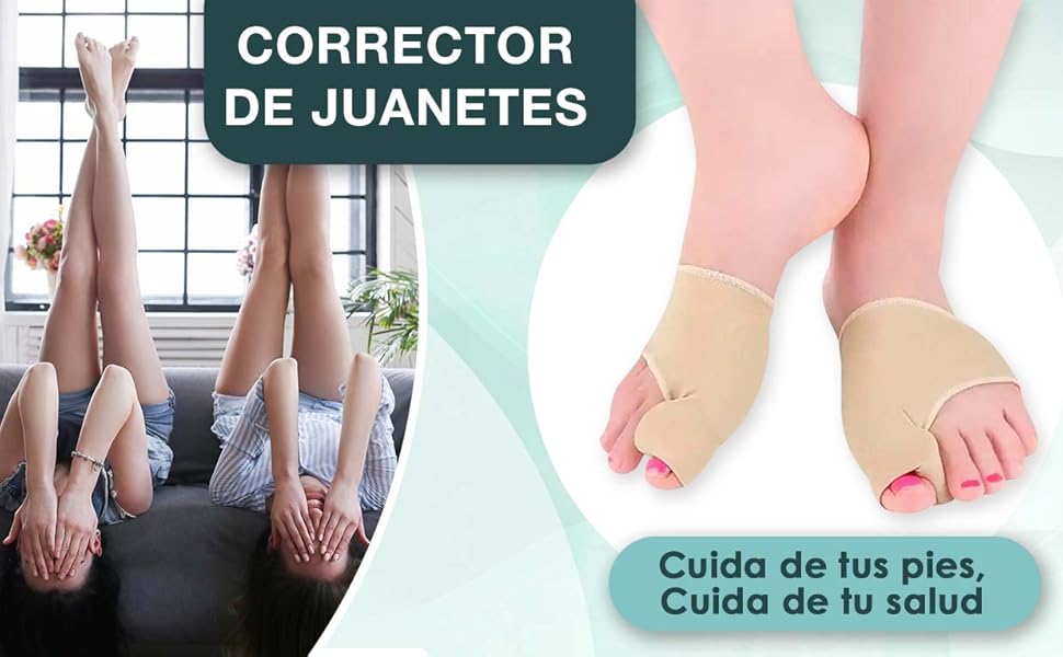 👣 Par de Correctores para Juanetes – ¡Alivio Real para tus Pies!